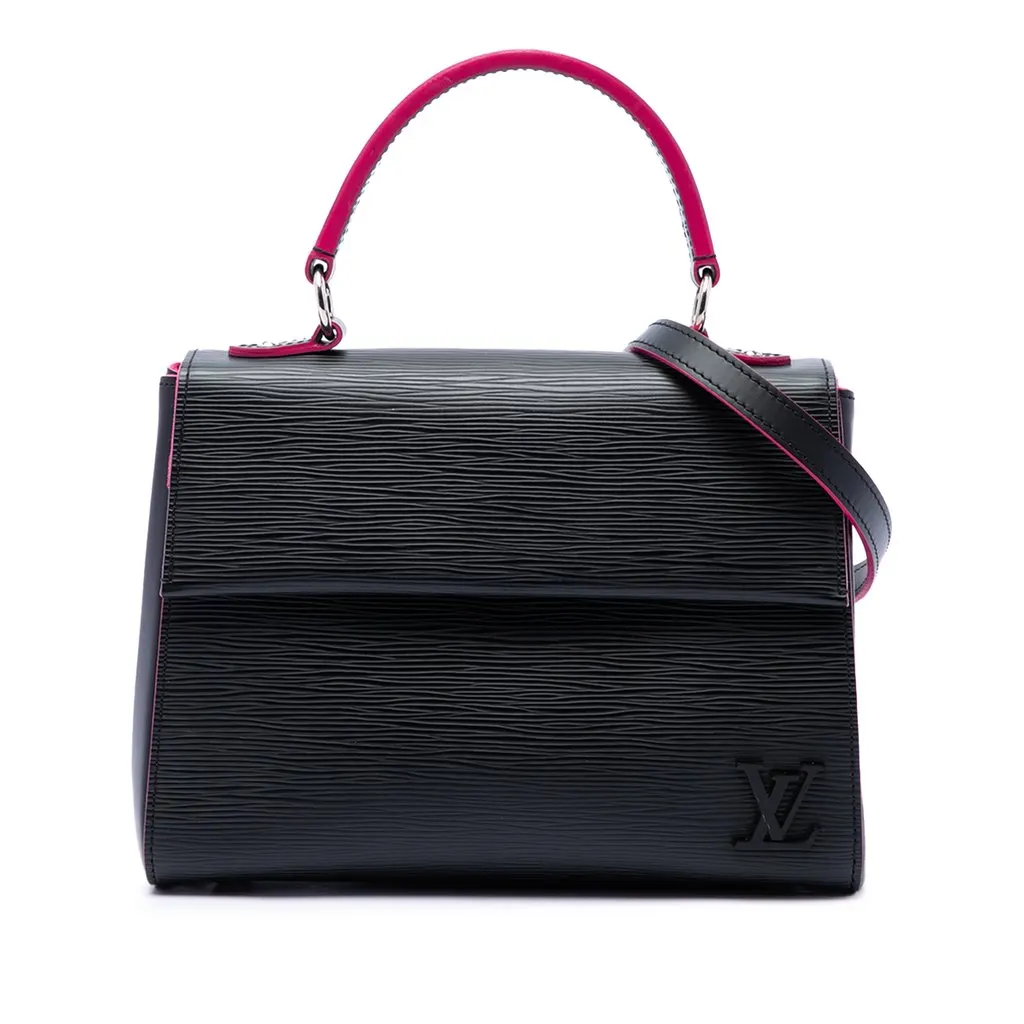 Louis Vuitton Epi Cluny BB Black Leather Very good - Front View