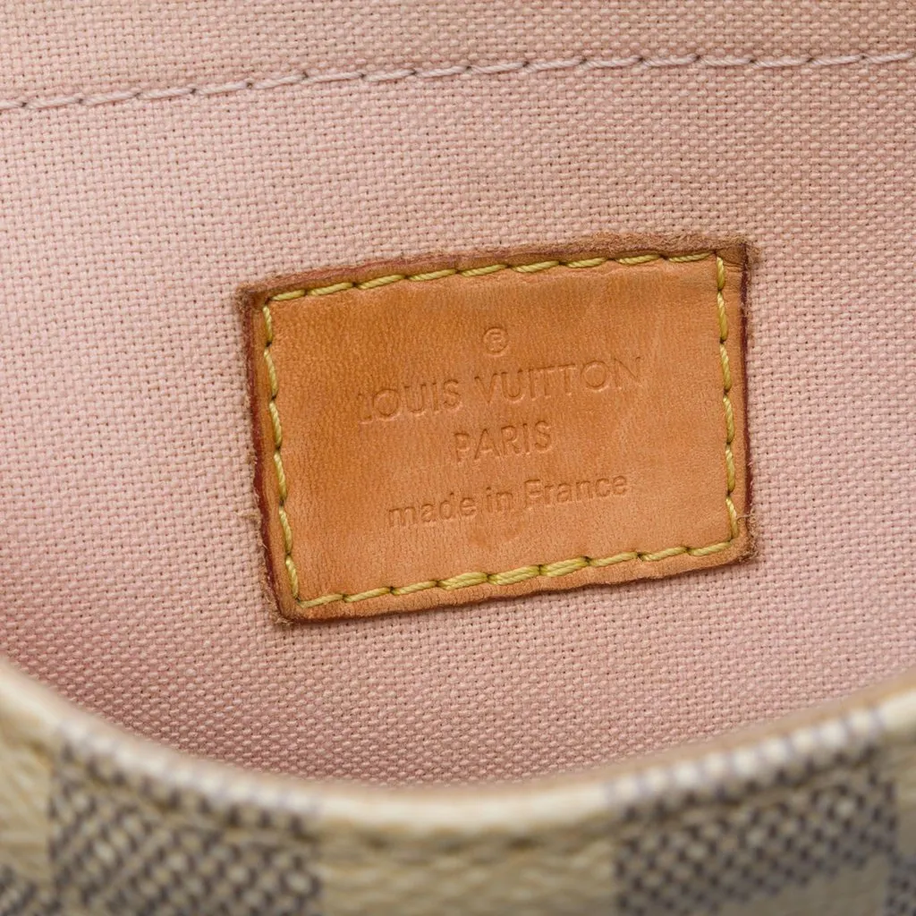 Louis Vuitton Damier Azur Croisette White Very good - Box View
