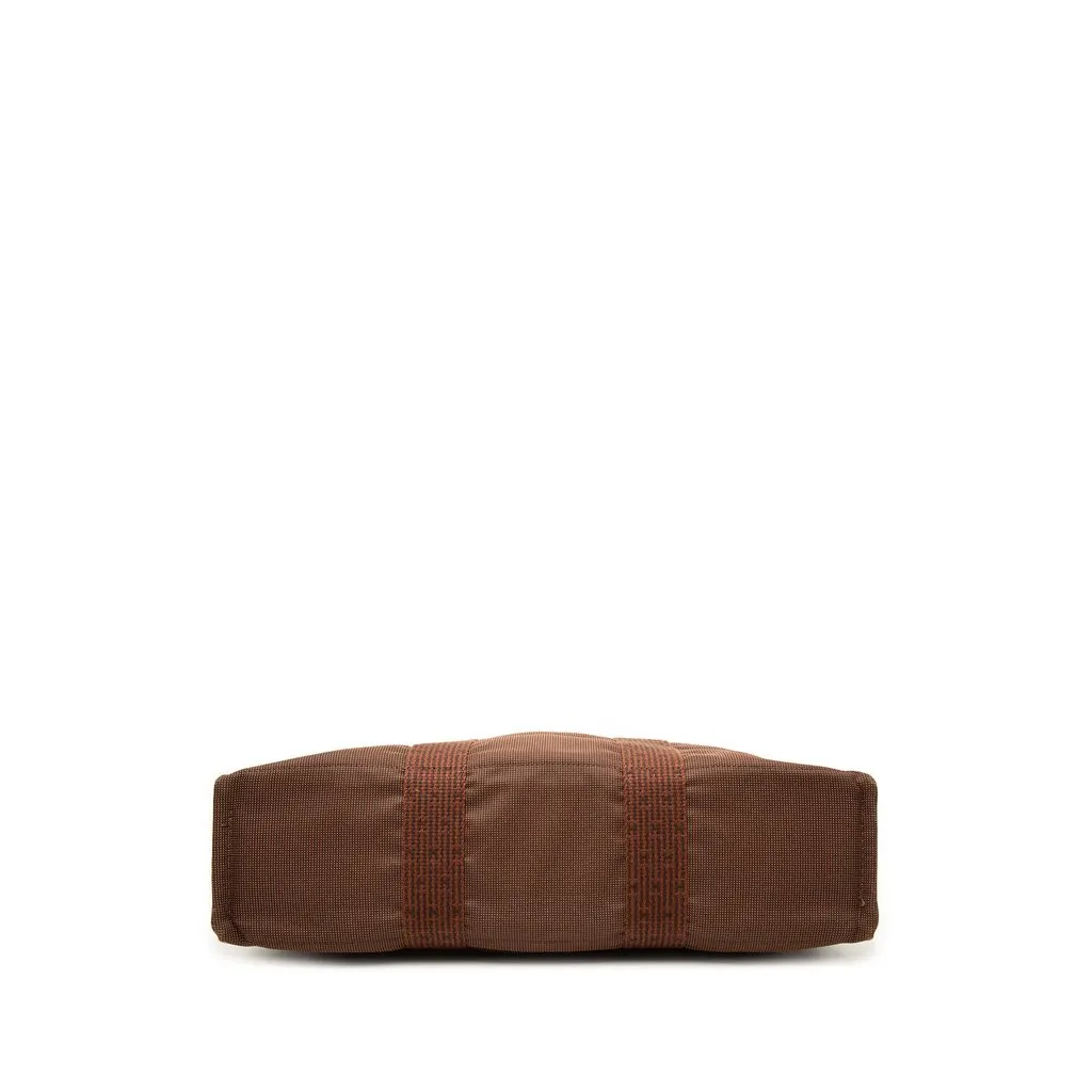 Hermès Canvas Herline MM Brown Canvas Very good - Inside View
