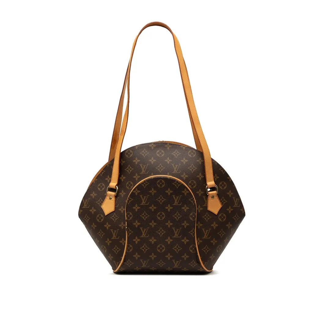 Louis Vuitton Monogram Ellipse GM Shopping Bag Brown Canvas Good - Front View