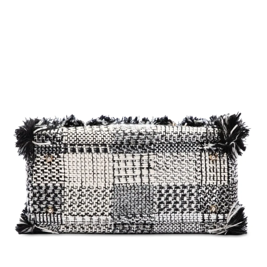 Dior Medium Tweed Fringe Lady Dior Black Tweed Very good - Inside View