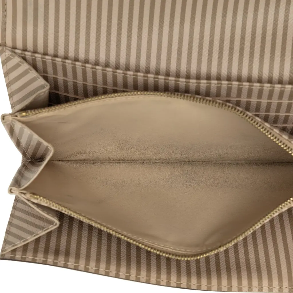 Louis Vuitton Limited Edition Damier Ebene Trunks and Locks Sarah Wallet Brown Very good - Model View