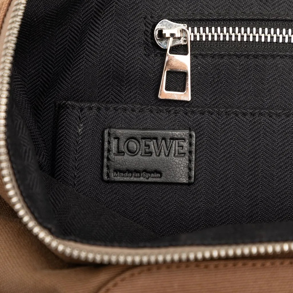 Loewe Large Canvas Skull Goya Backpack Brown Very good - Box View