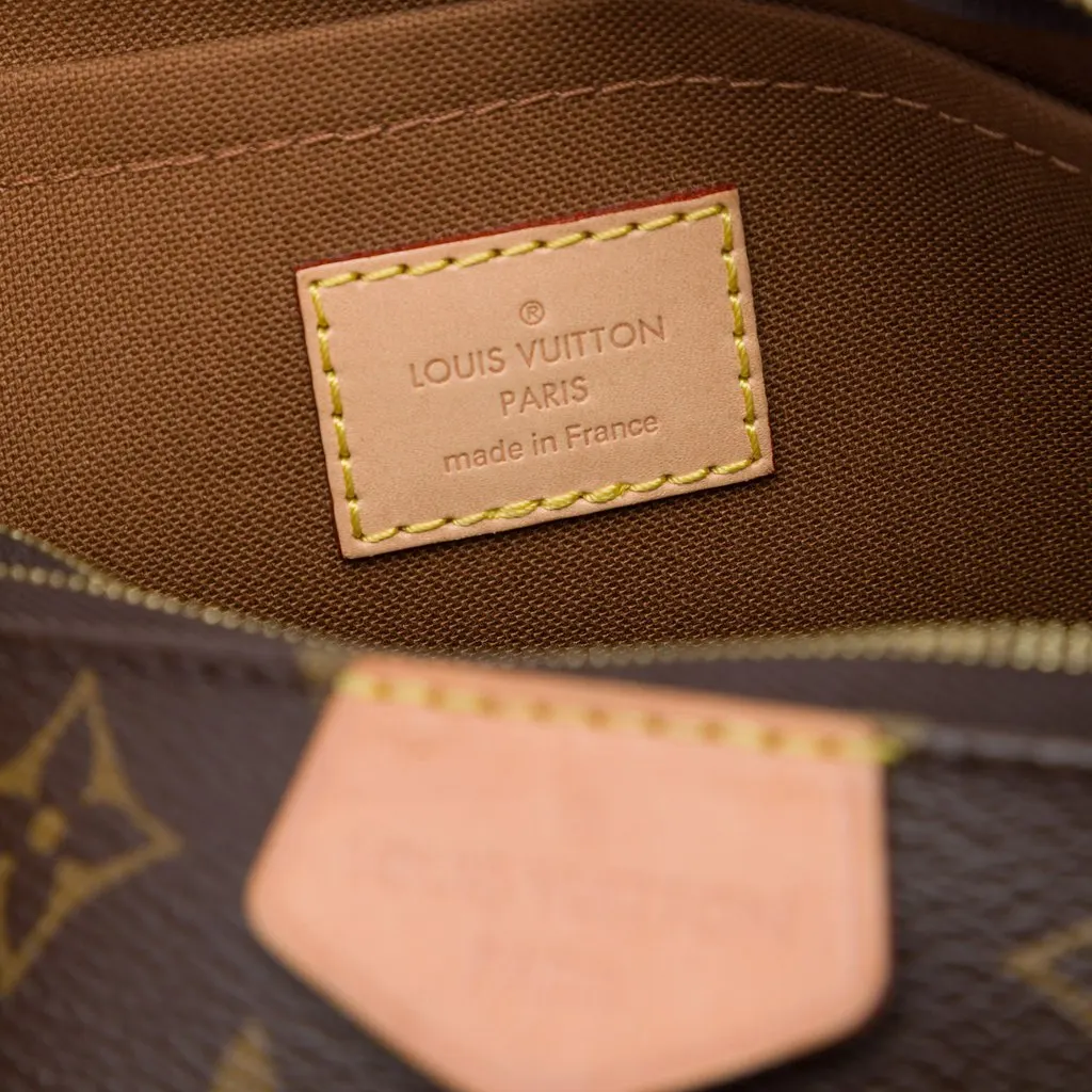 Louis Vuitton Monogram Multi Pochette Accessoires Brown Canvas Very good - Box View