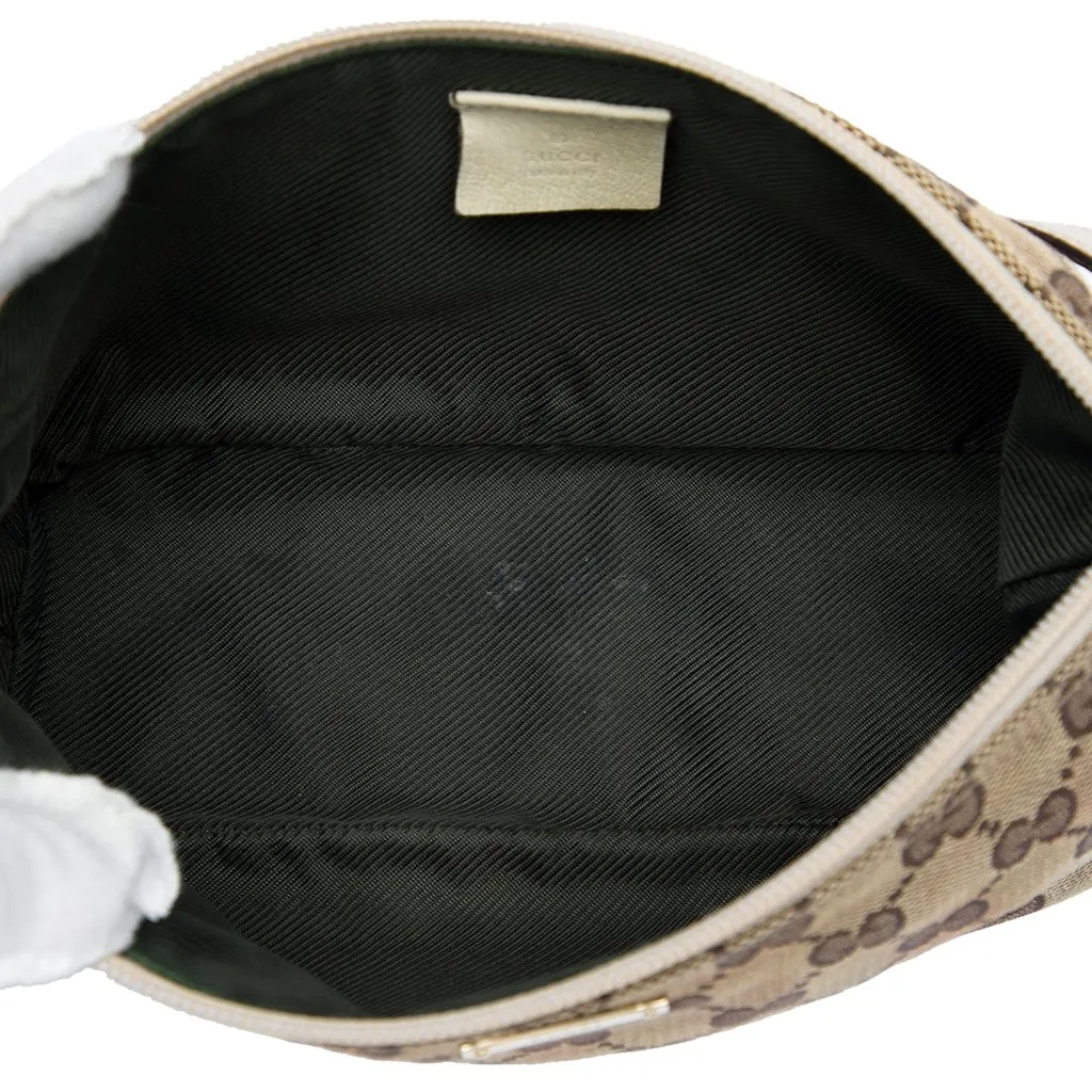 Gucci GG Canvas Boat Beige Very good - Model View