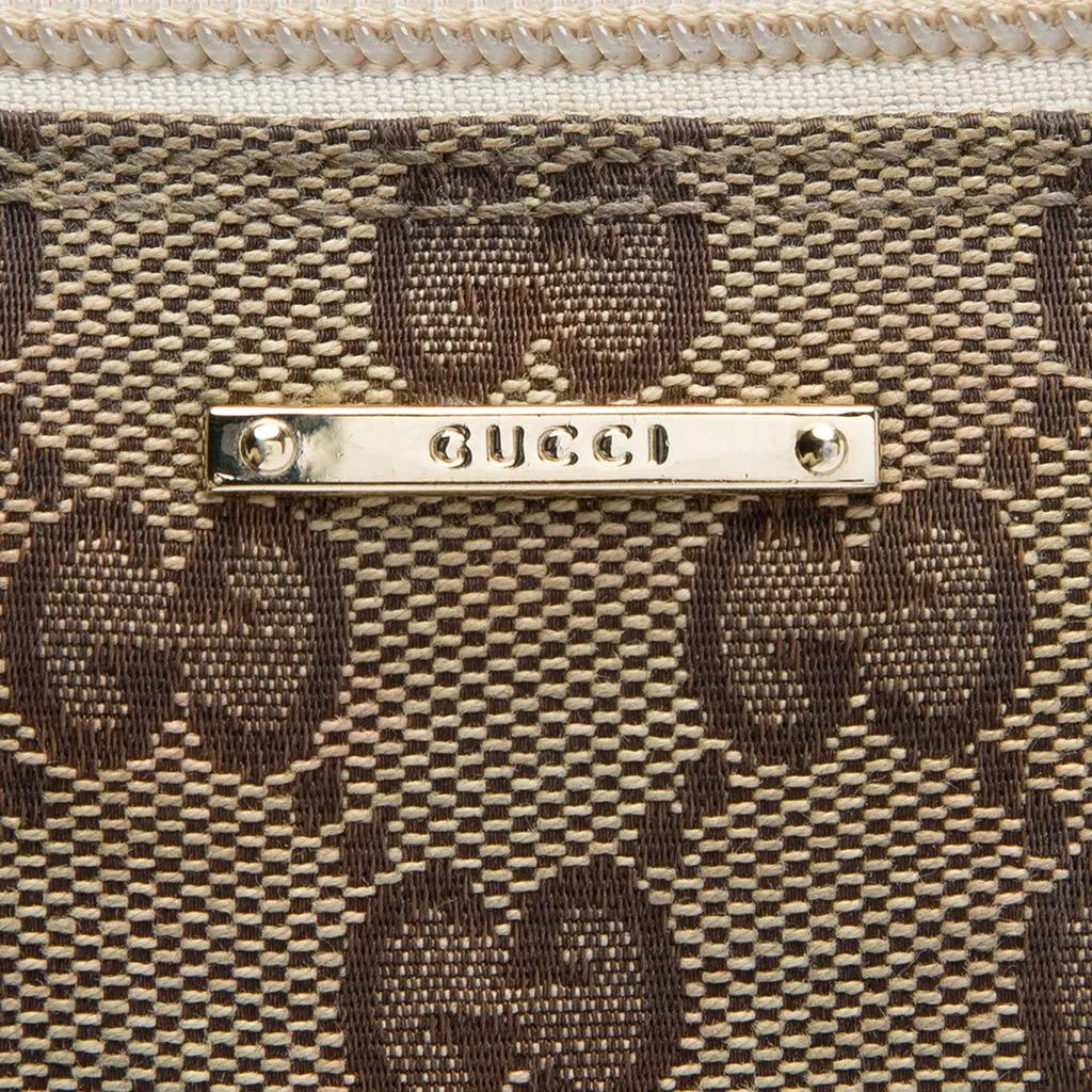Gucci GG Canvas Boat Beige Very good - Box View