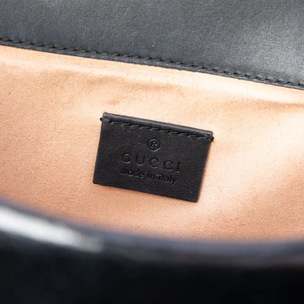 Gucci Medium GG Velvet Dionysus Crossbody Black Velvet Very good - Box View