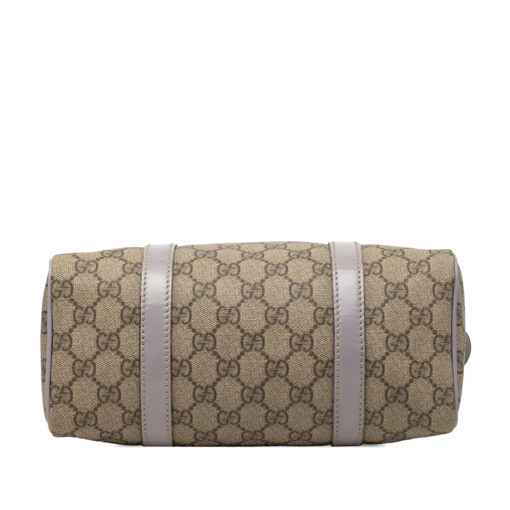 Gucci Small GG Supreme Joy Boston Bag Beige Very good - Inside View