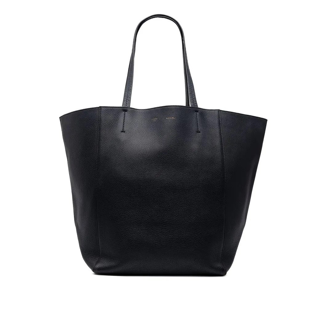 Celine Grained Calfskin Horizontal Cabas Tote