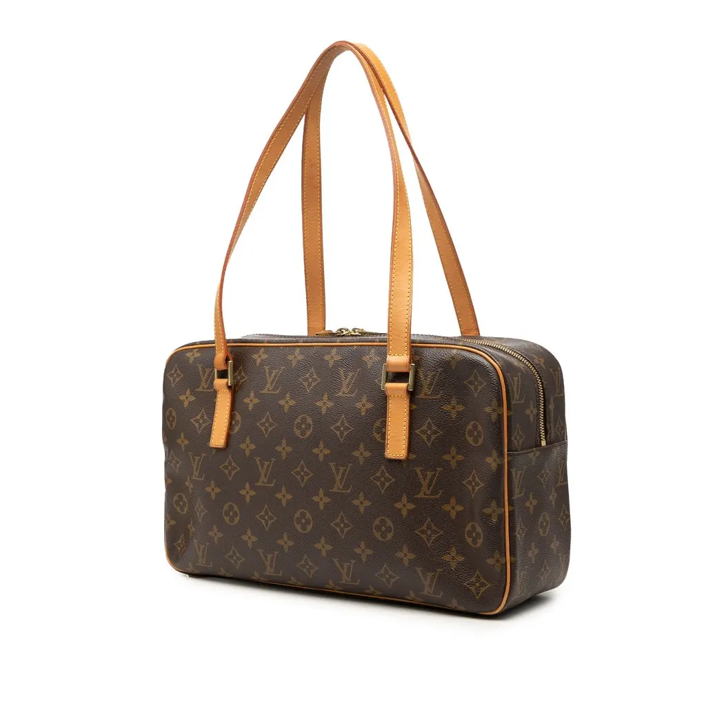Louis Vuitton Monogram Cite GM Brown Canvas Very good - Back View