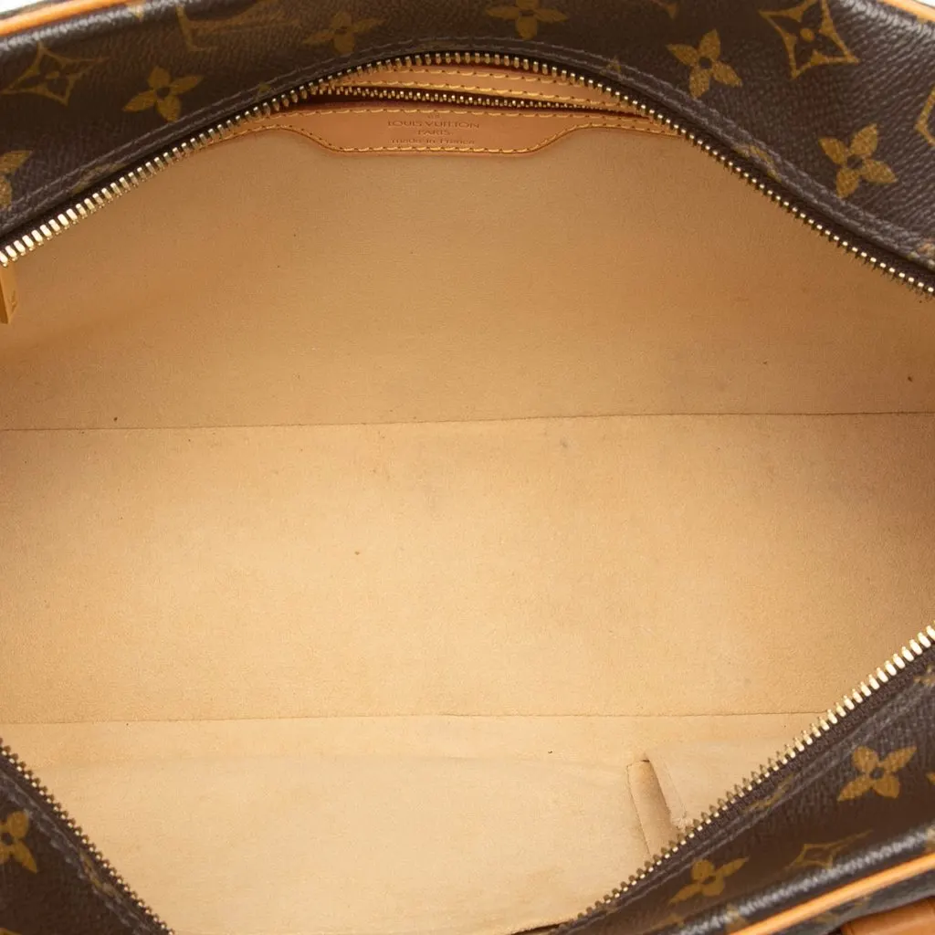 Louis Vuitton Monogram Cite GM Brown Canvas Very good - Model View