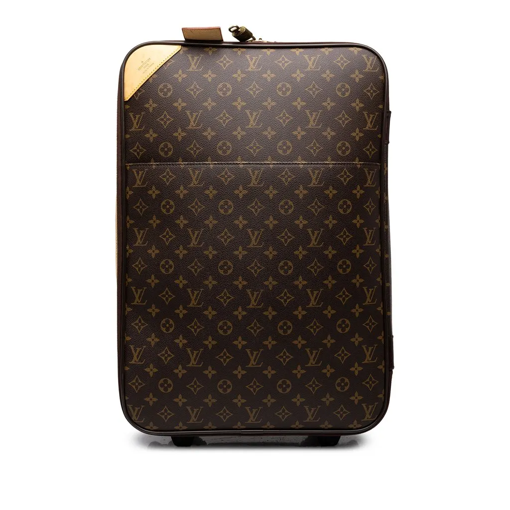Louis Vuitton Monogram Pegase Legere Business 55 Brown Canvas Good - Front View