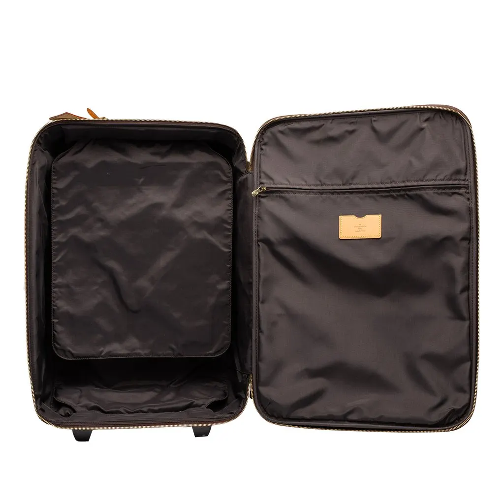 Louis Vuitton Monogram Pegase Legere Business 55 Brown Canvas Good - Model View