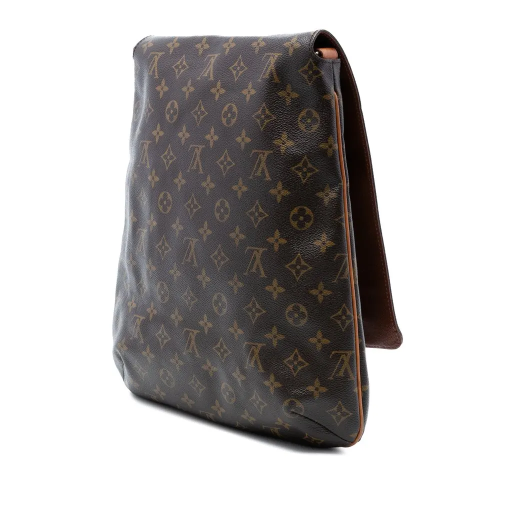 Louis Vuitton Monogram Musette Salsa GM Brown Very good - Back View