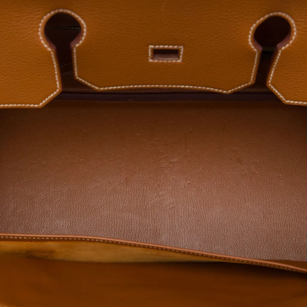 Hermès Togo Birkin Retourne 40 Brown Leather Very good - Model View