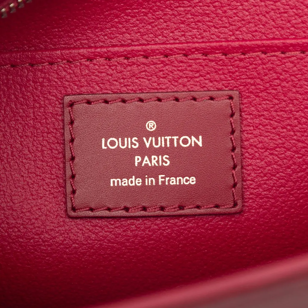 Louis Vuitton Epi Toiletry Pouch 26 Red Leather Very good - Box View