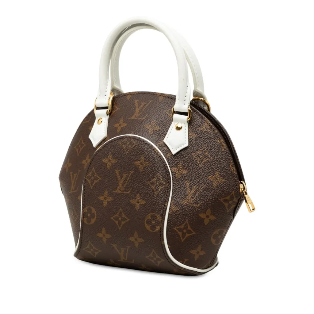 Louis Vuitton Monogram Match Ellipse BB Brown Very good - Back View