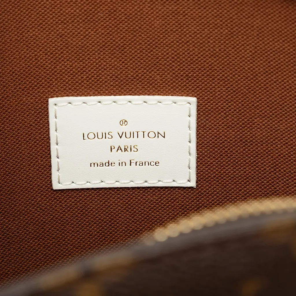 Louis Vuitton Monogram Match Ellipse BB Brown Very good - Box View