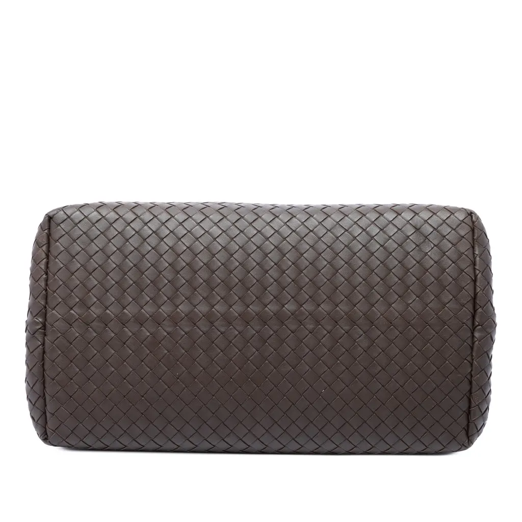 Bottega Veneta Nappa Intrecciato Milano Tote Brown Leather Very good - Inside View