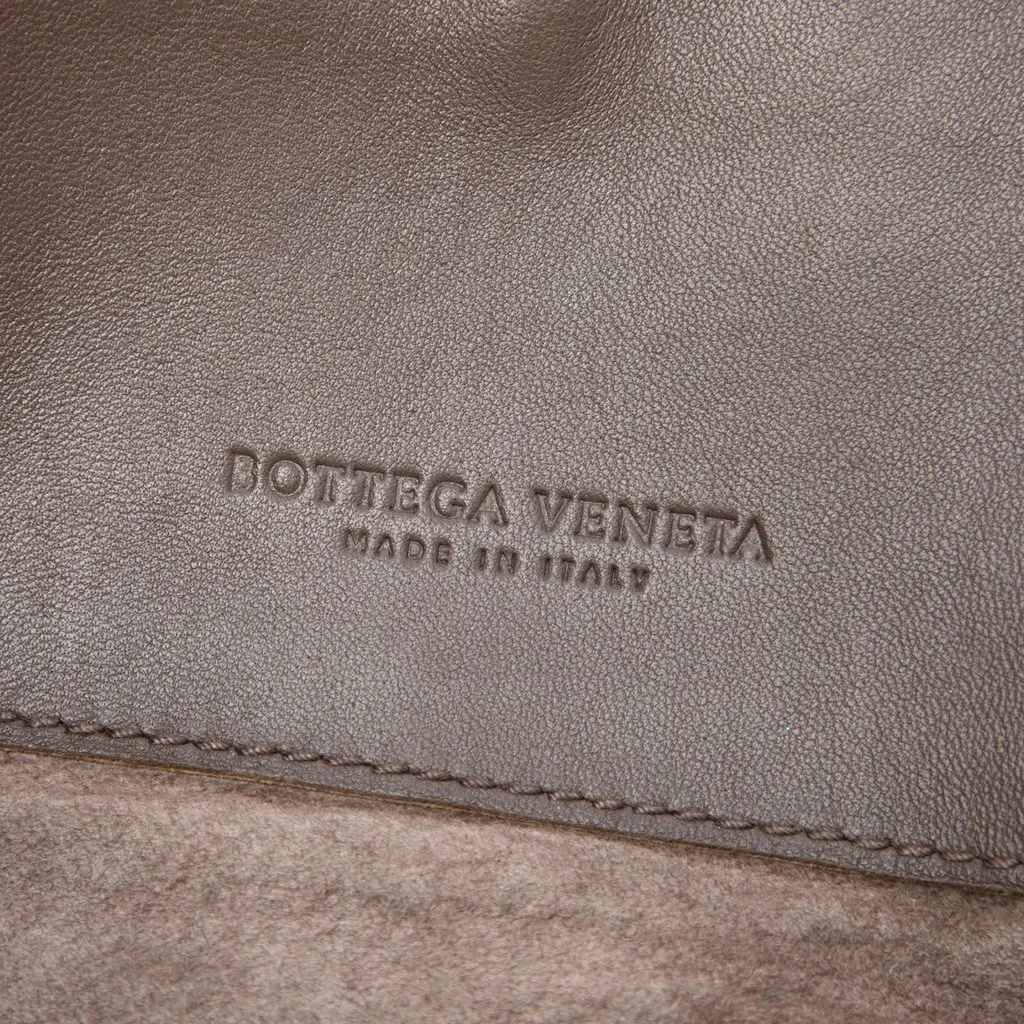 Bottega Veneta Nappa Intrecciato Milano Tote Brown Leather Very good - Box View
