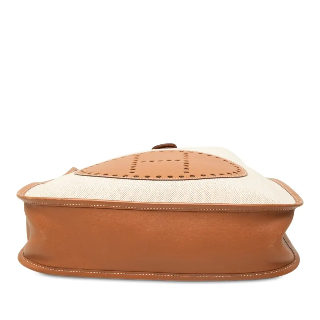Hermès Toile and Swift Evelyne I 33 Beige Canvas Very good - Inside View