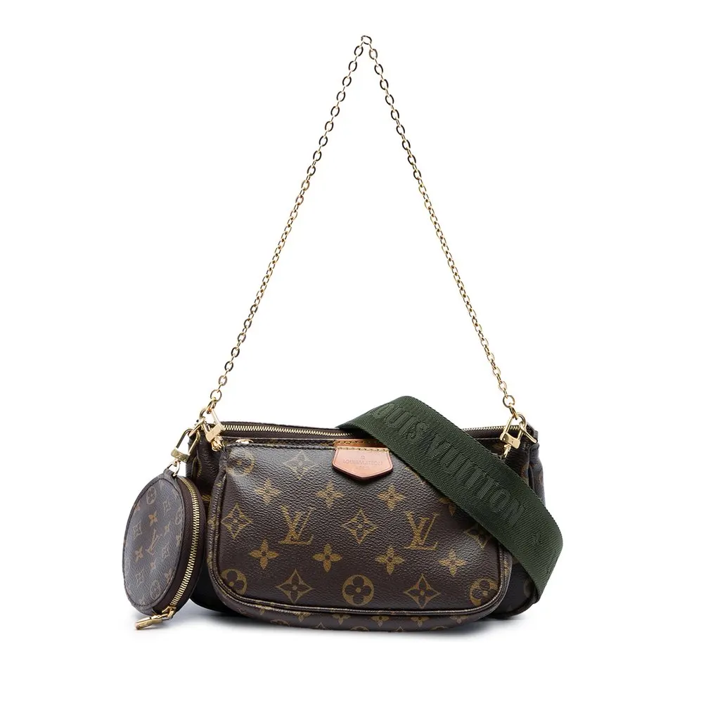 Louis Vuitton Monogram Multi Pochette Accessoires Brown Very good - Front View