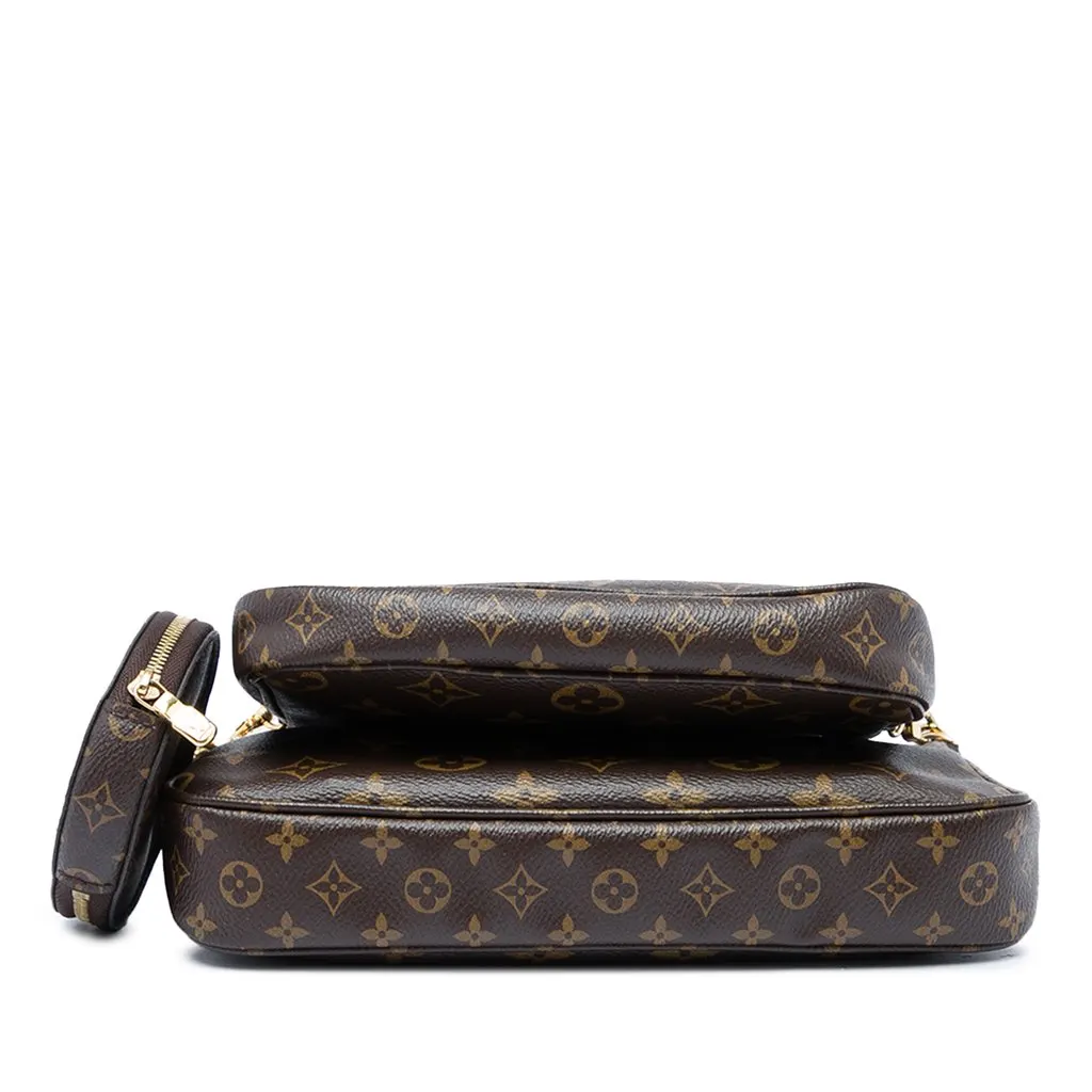 Louis Vuitton Monogram Multi Pochette Accessoires Brown Very good - Inside View