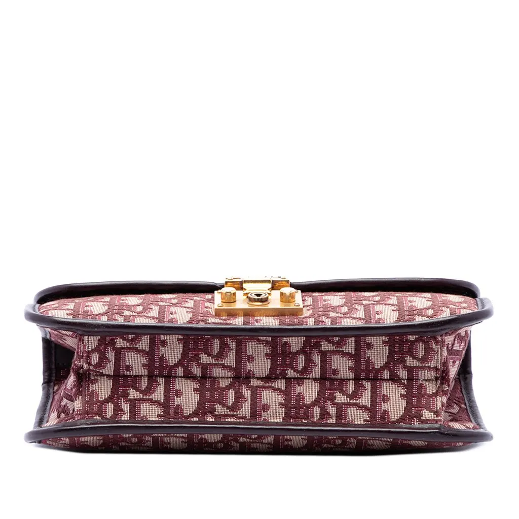 Dior Oblique Canvas DiorAddict Flap Red Canvas Very good - Inside View