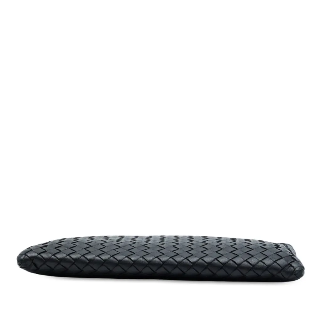 Bottega Veneta Nappa Intrecciato Clutch Black Leather Very good - Inside View