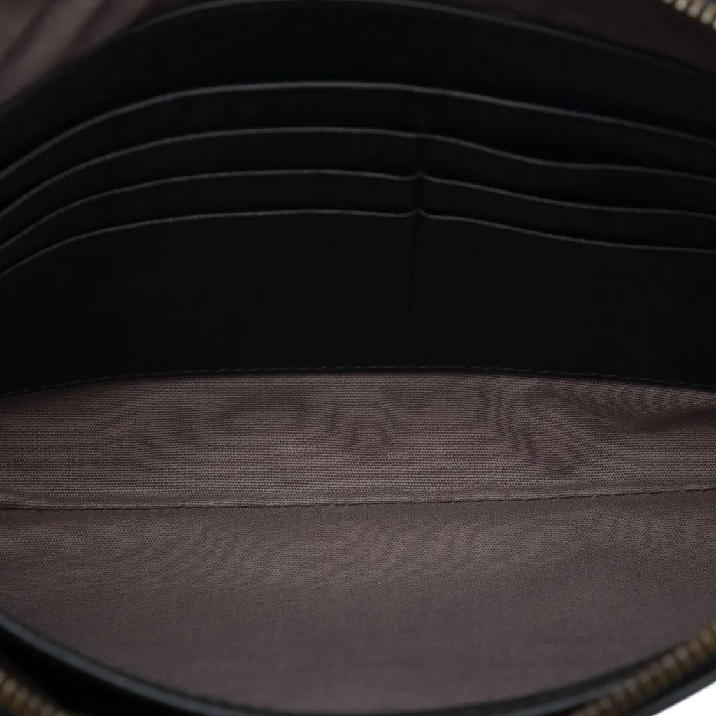 Bottega Veneta Nappa Intrecciato Clutch Black Leather Very good - Model View