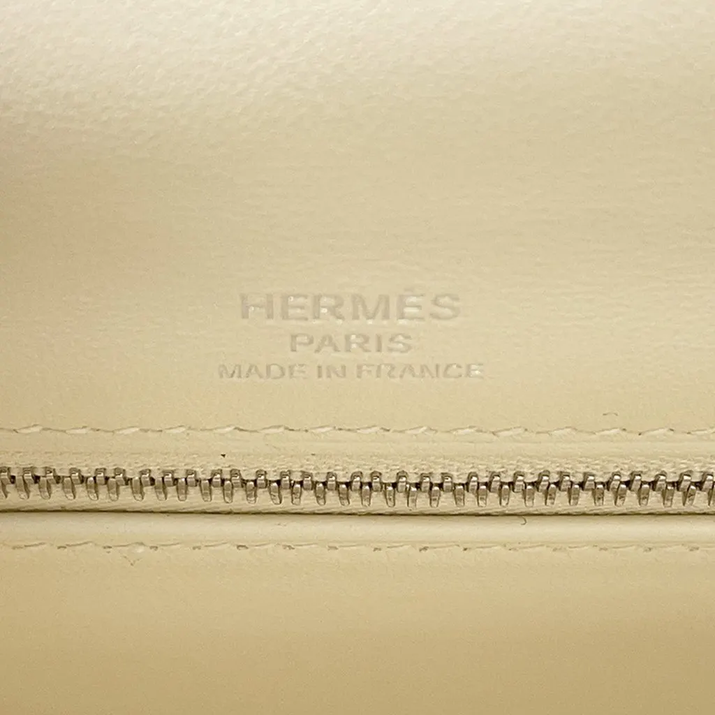 Hermès Toile H and Swift Kelly II Sellier 28 Yellow Very good - Box View