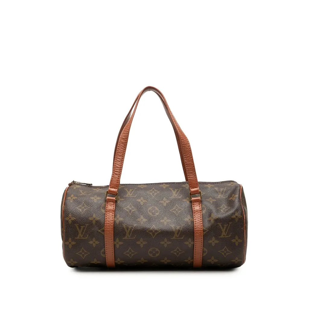 Louis Vuitton Monogram Papillon 30 Brown Canvas Good - Front View