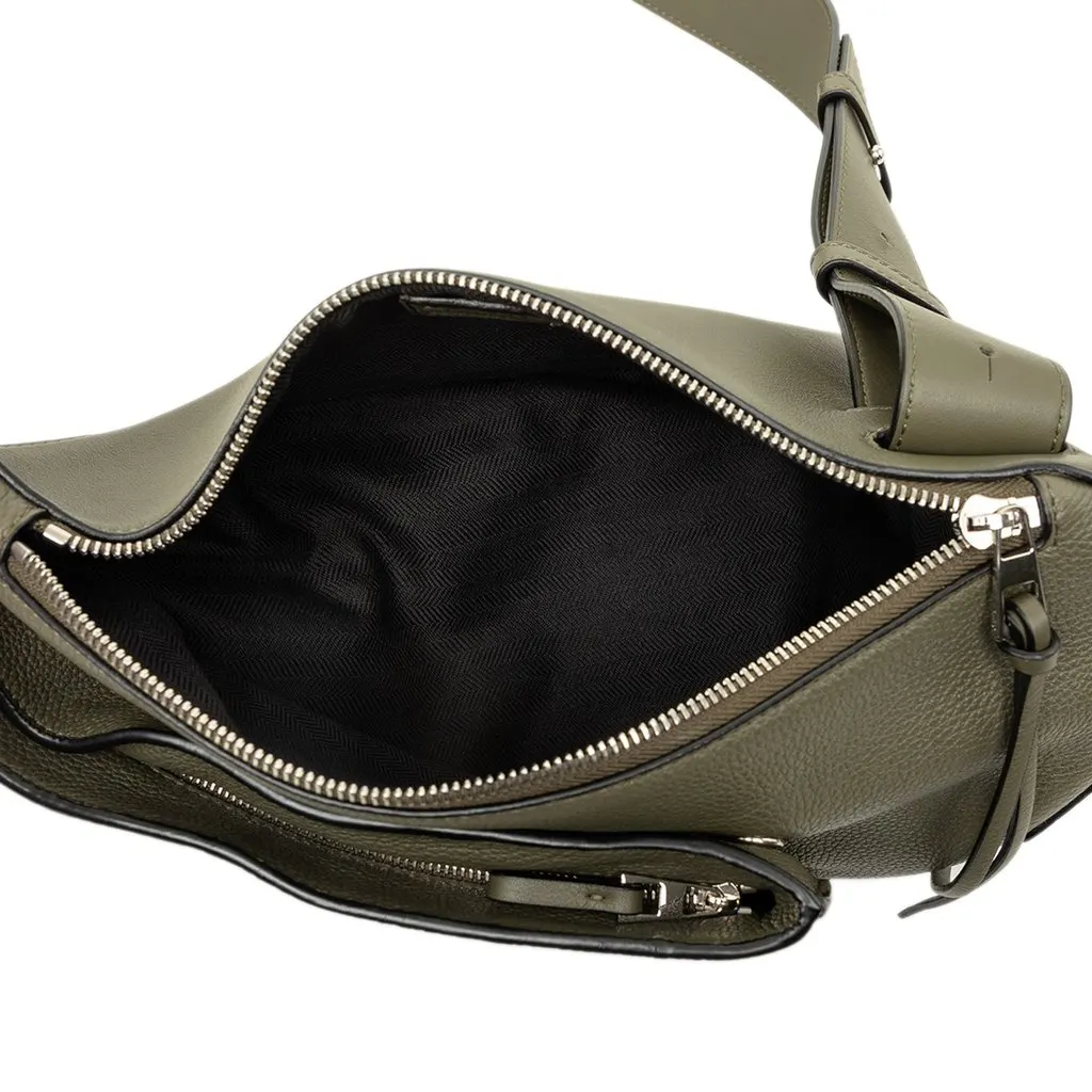 Loewe Leather Anton Sling Backpack Brown Leather Good - Model View