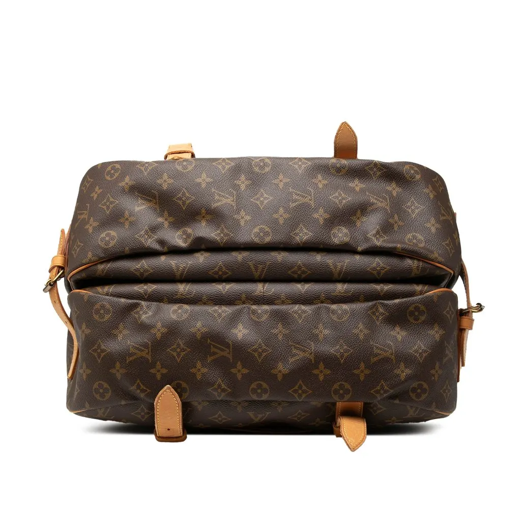 Louis Vuitton Monogram Saumur 43 Brown Good - Inside View