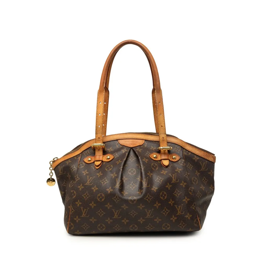 Louis Vuitton Monogram Tivoli GM Brown Canvas Good - Front View