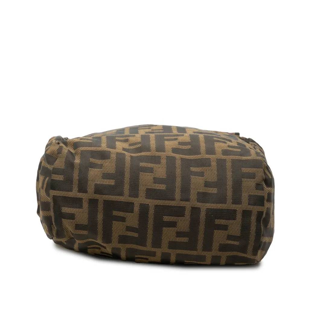 Fendi Mini Zucca Canvas Handbag Brown Very good - Inside View