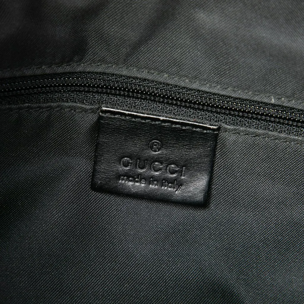 Gucci GG Nylon Backpack Black Polyamide Very good - Box View