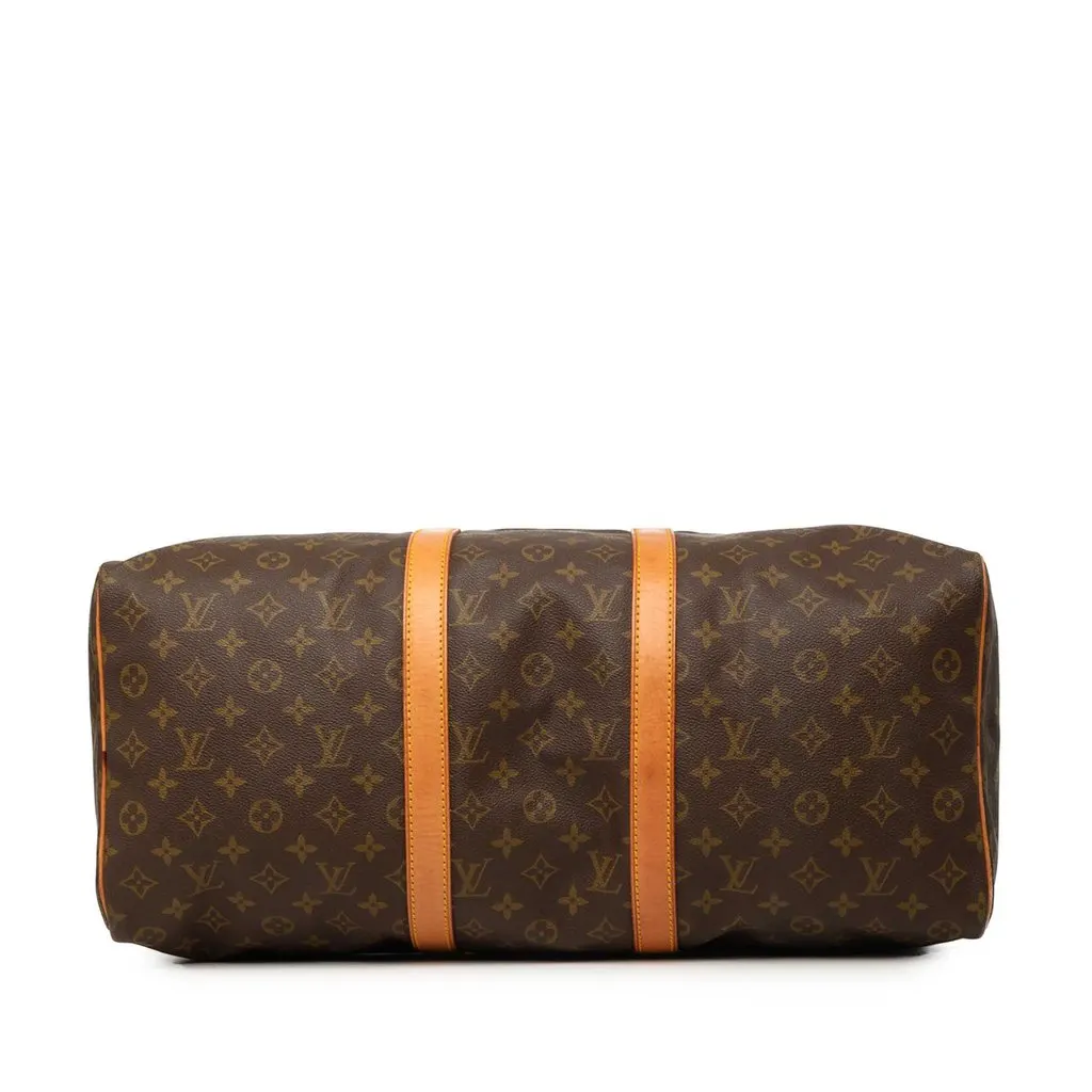 Louis Vuitton Monogram Keepall 50 Brown Canvas Very good - Inside View