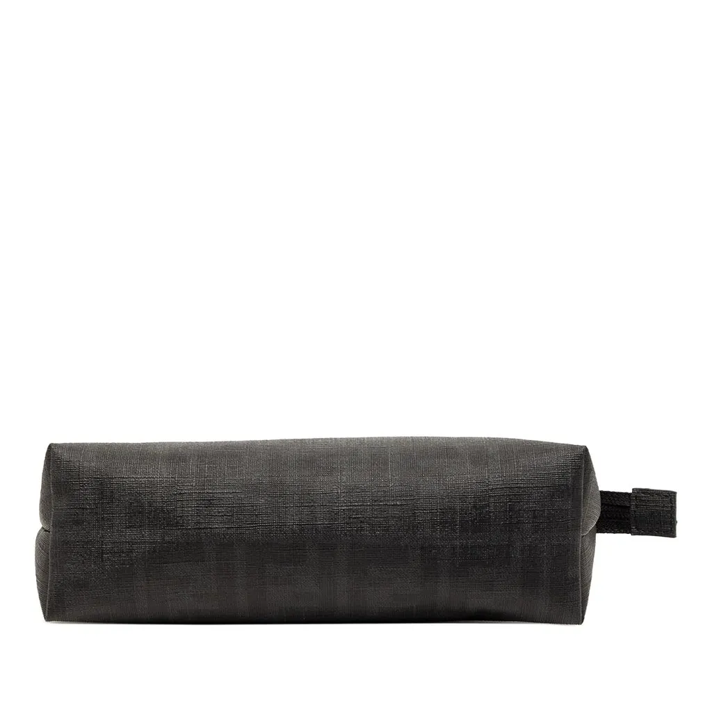 Fendi Zucca Coated Canvas Cosmetic Pouch Black Good - Inside View