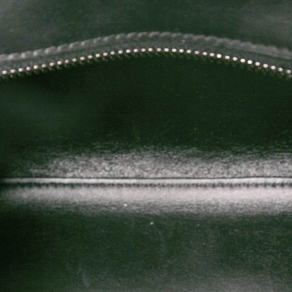 Fendi Mini Leather Pom Pom 3Jours Satchel Black Leather Very good - Model View