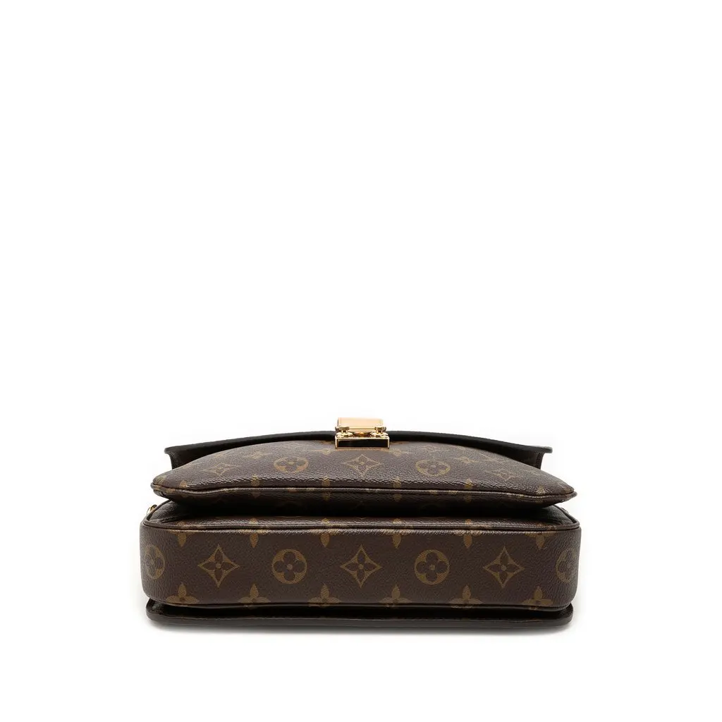 Louis Vuitton Monogram Pochette Metis Brown Very good - Inside View