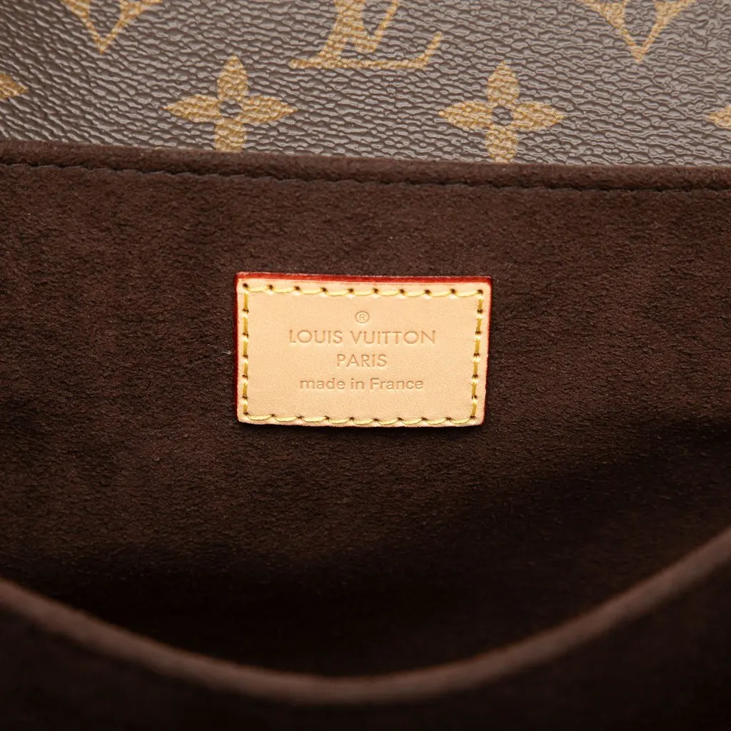Louis Vuitton Monogram Pochette Metis Brown Very good - Box View