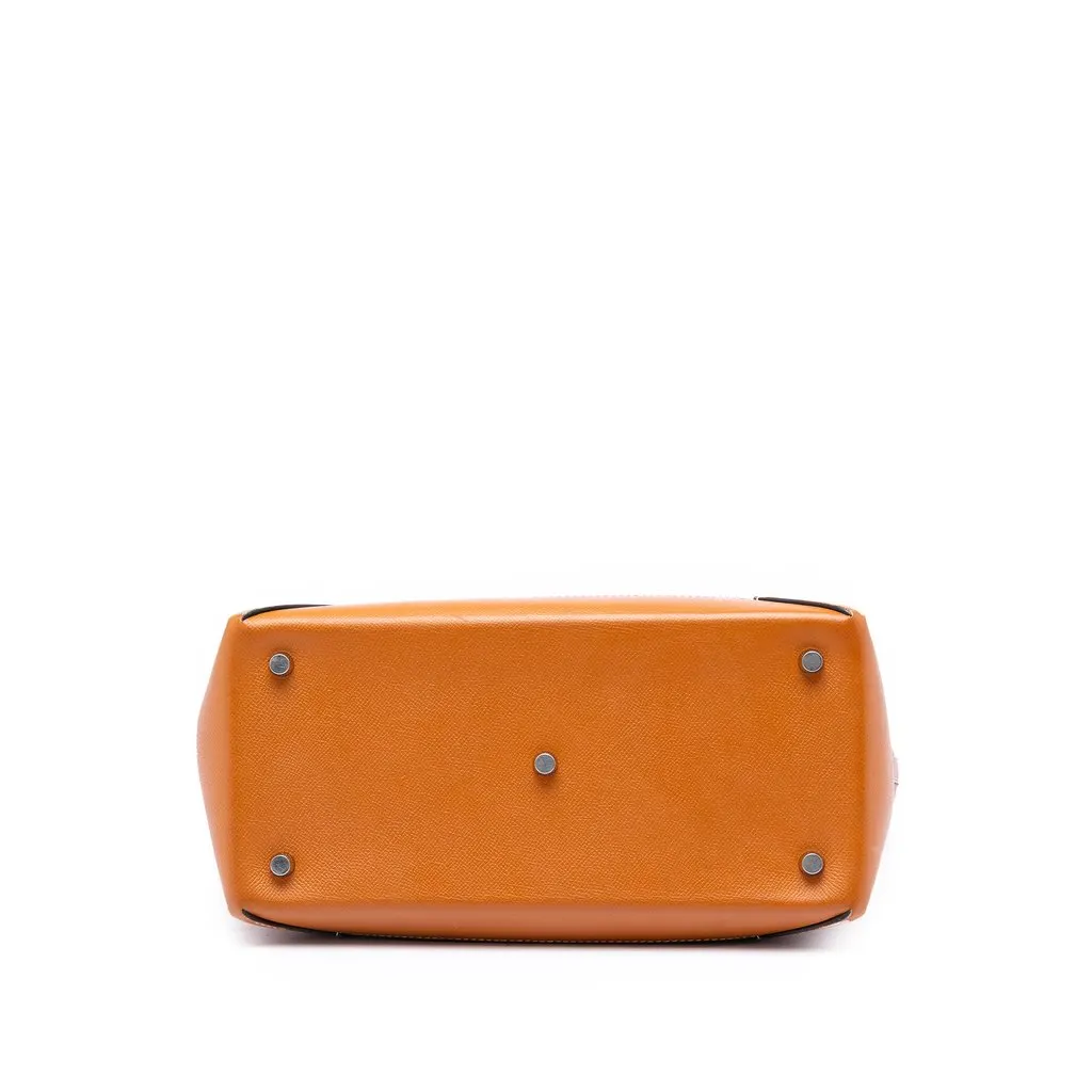 Hermès Evercolor Epsom Maxibox Cabas 30 Brown Leather Very good - Inside View