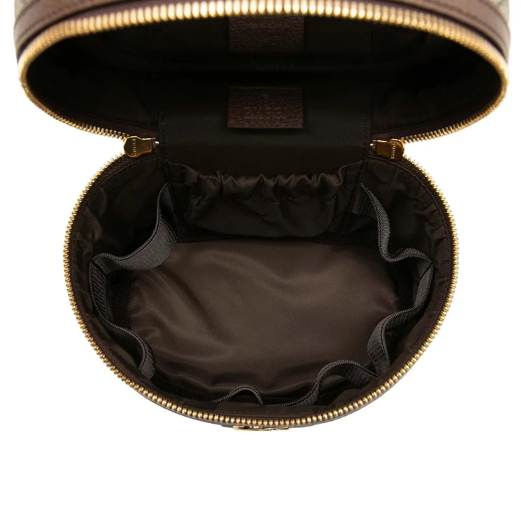 Gucci GG Supreme Web Ophidia Vanity Bag Beige Very good - Model View