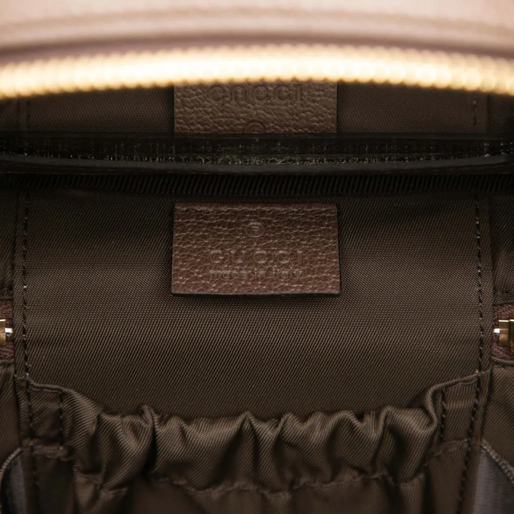 Gucci GG Supreme Web Ophidia Vanity Bag Beige Very good - Box View