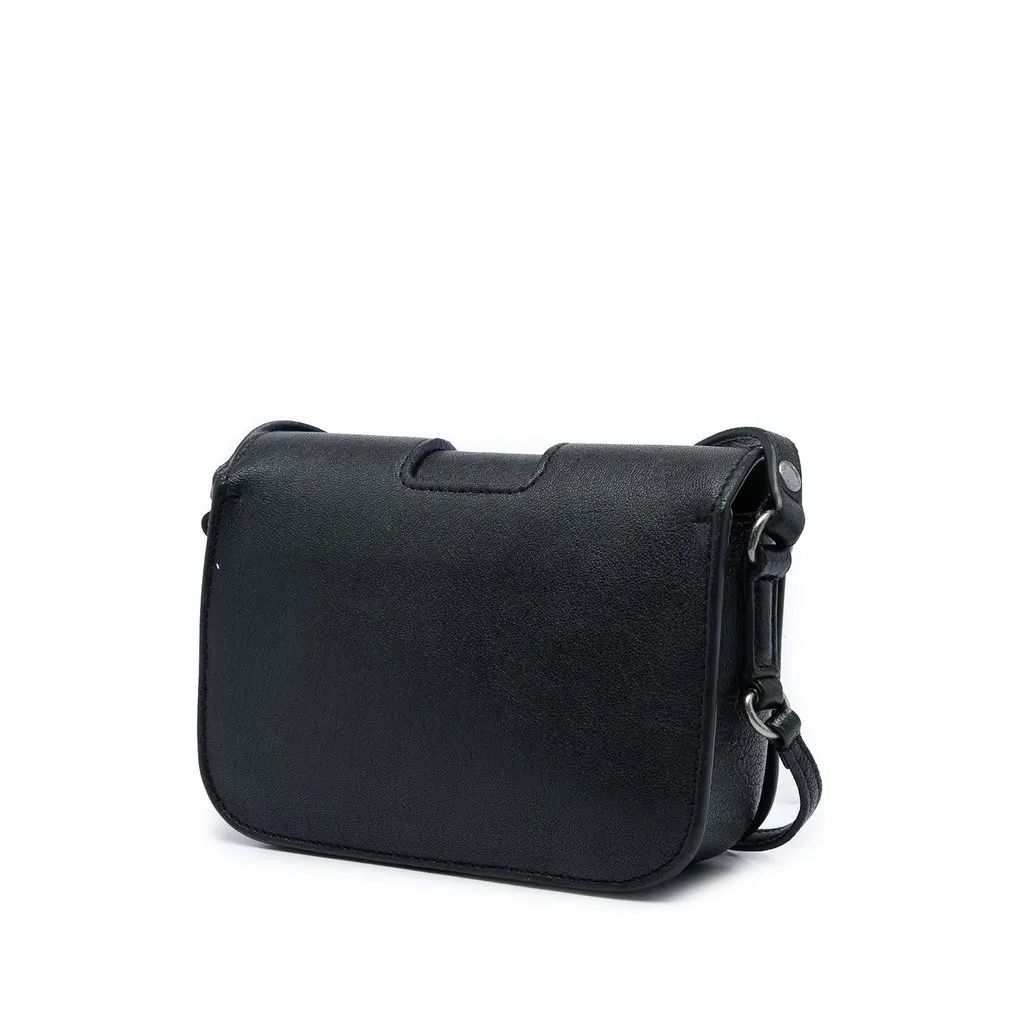 Saint Laurent Toy Lambskin Charlotte Crossbody Black Leather Very good - Back View
