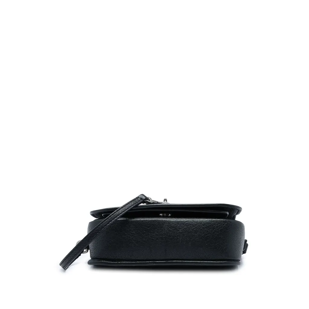 Saint Laurent Toy Lambskin Charlotte Crossbody Black Leather Very good - Inside View
