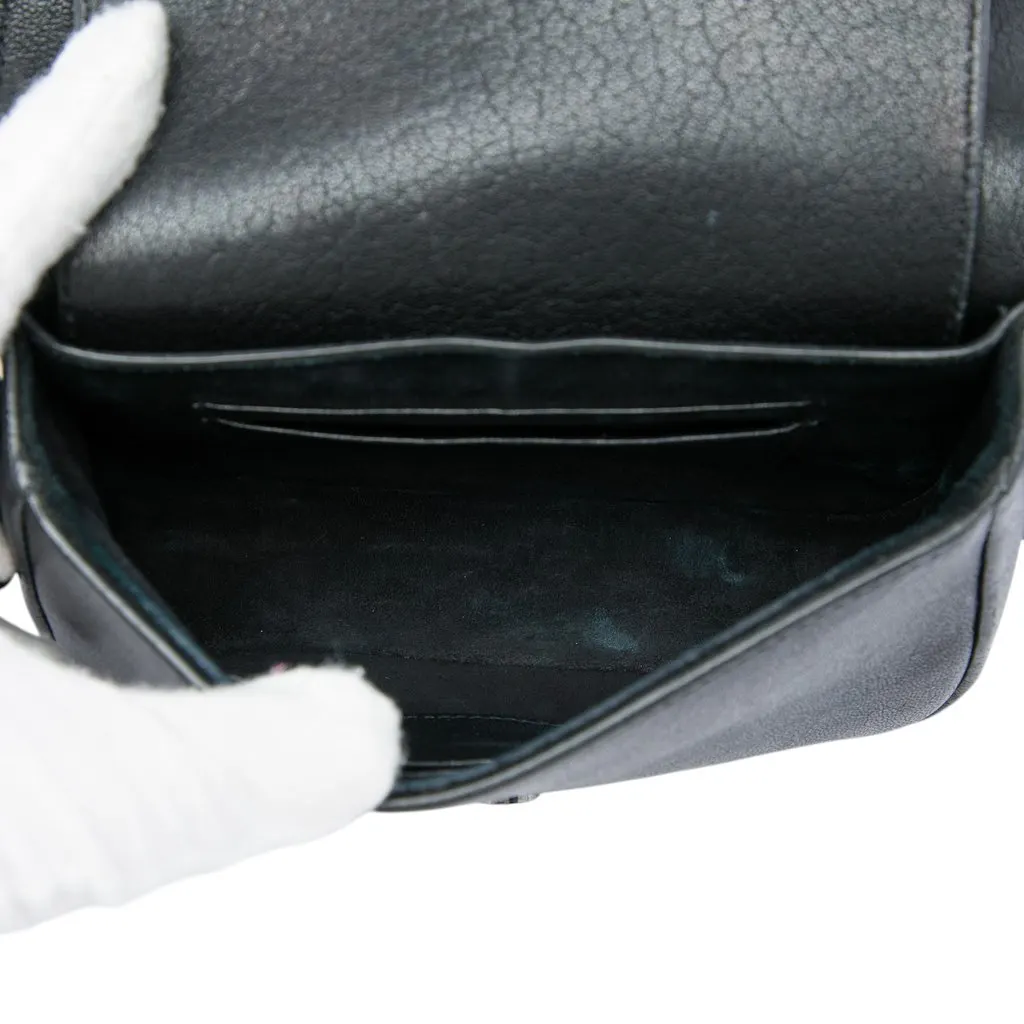 Saint Laurent Toy Lambskin Charlotte Crossbody Black Leather Very good - Model View