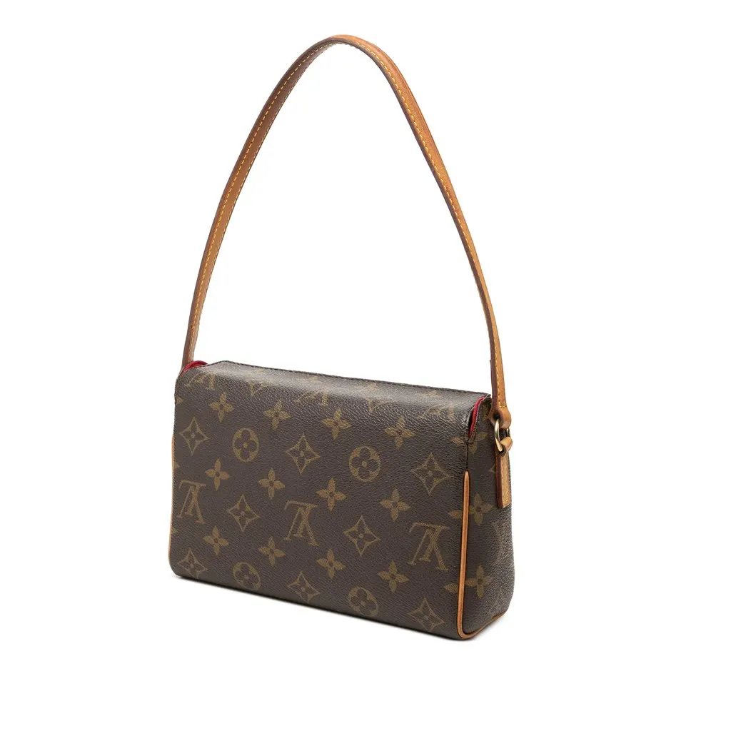 Louis Vuitton Monogram Recital Brown Canvas Good - Back View