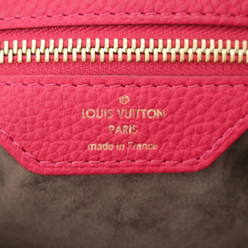 Louis Vuitton Monogram Mahina Galatea PM Red Leather Very good - Box View